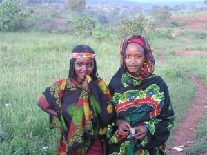 Girls from Boran, Kenay - Africa. Girls from Boran, Kenay - Africa.