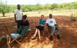 Catherine in Kenya